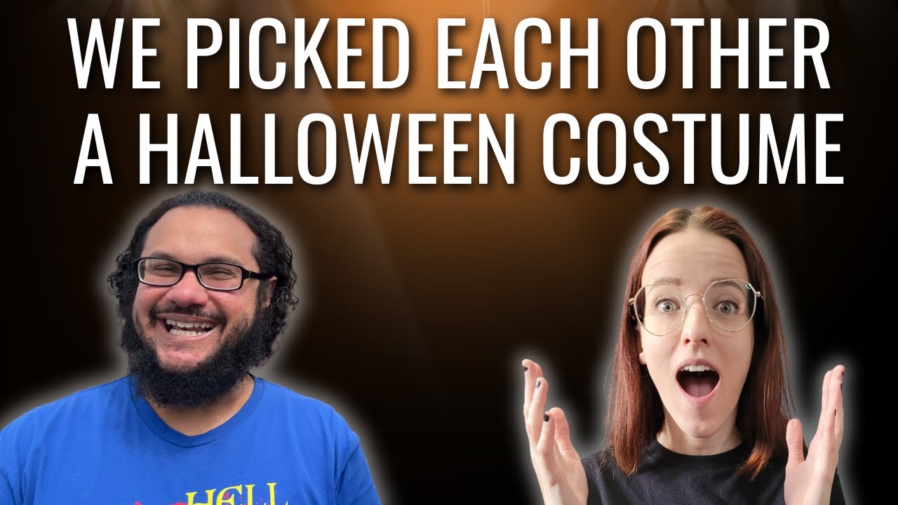 Surprising Each Other With A Costume To Wear