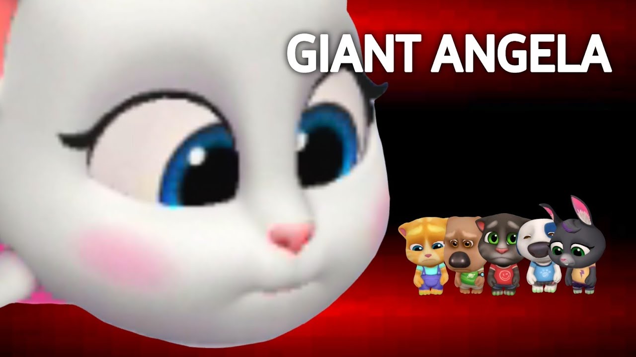 GIANT ANGELA - Why Everybody Hates Angela - My Talking Tom Friends - Talking Tom Gold Run 250925 #1