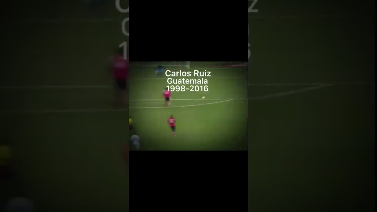 Carlos Ruiz the Guatemalan legend