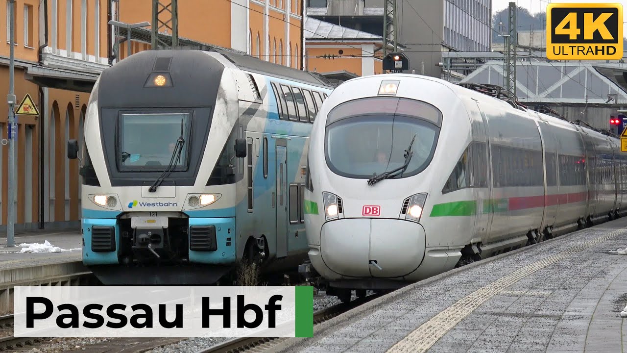 Passau Hbf 21.11.2025 - Grenzbahnhof mit ICE-Trennvorgängen & Güterverkehr