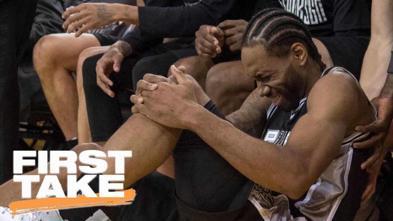 Was Kawhi’s Game 1 Injury Result Of Dirty Play By Zaza? | First Take | May 15, 2017