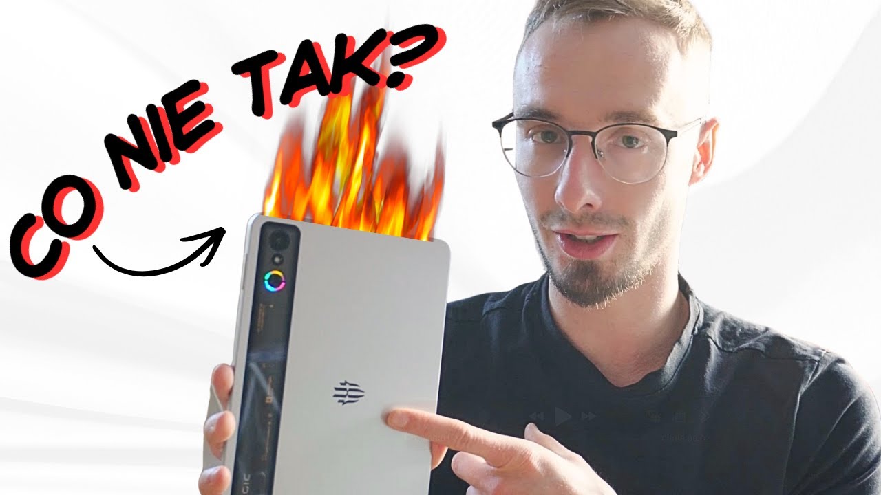 Problemy i asy REDMAGIC Astra - świecący tablet gamingowy