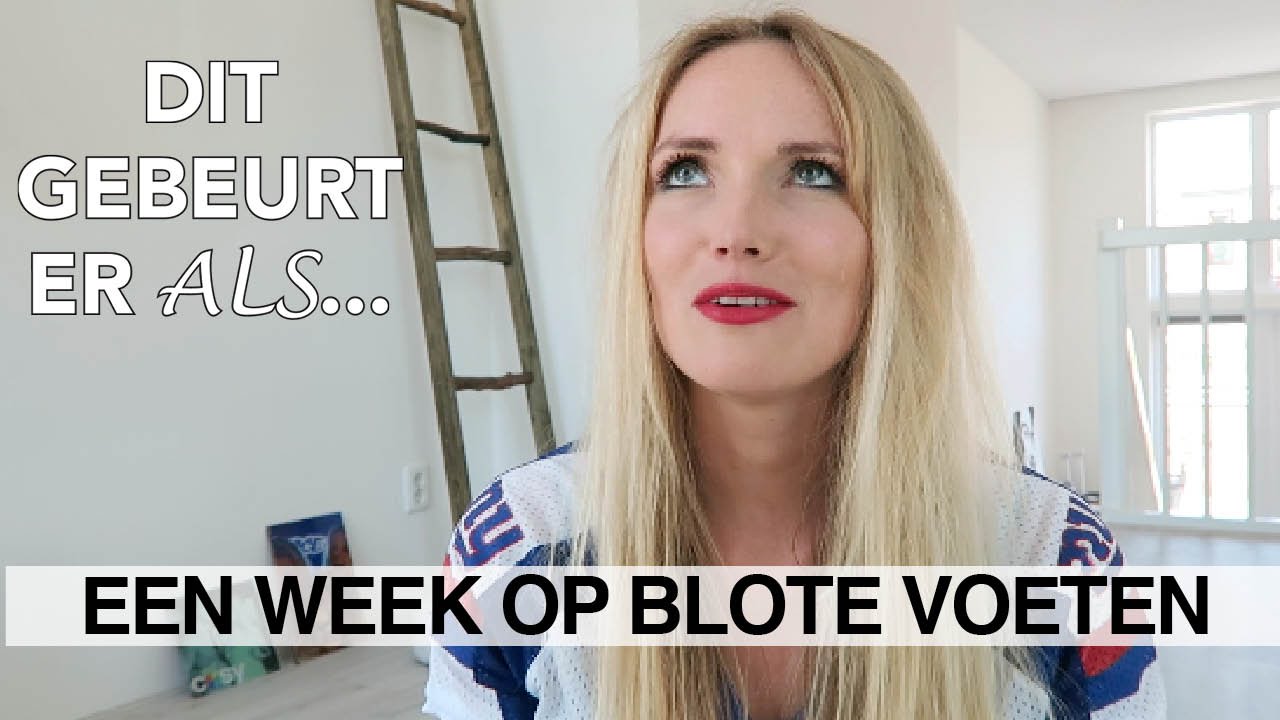 Dit gebeurt er als je een week lang op blote voeten loopt