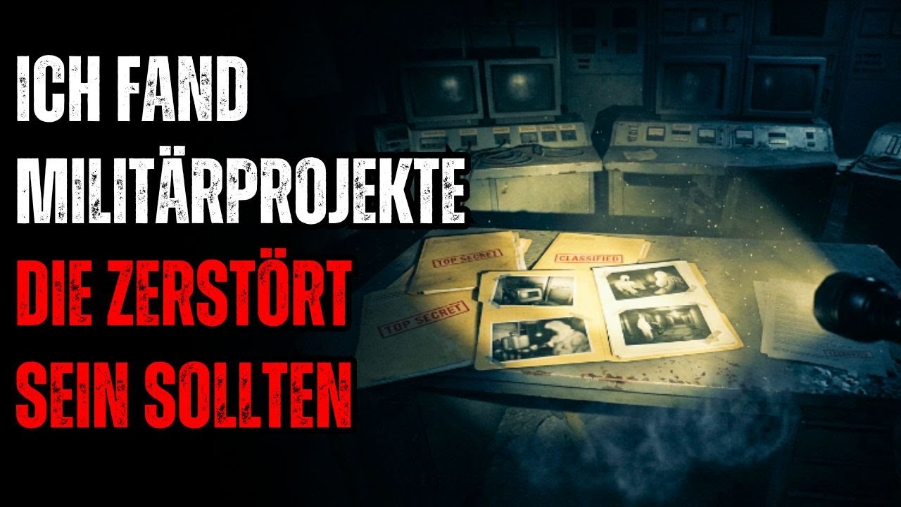 Ich Wurde Als Nachtwächter In Einer Stillgelegten Militärbasis Eingestellt. Ich Habe Geheime Akten G
