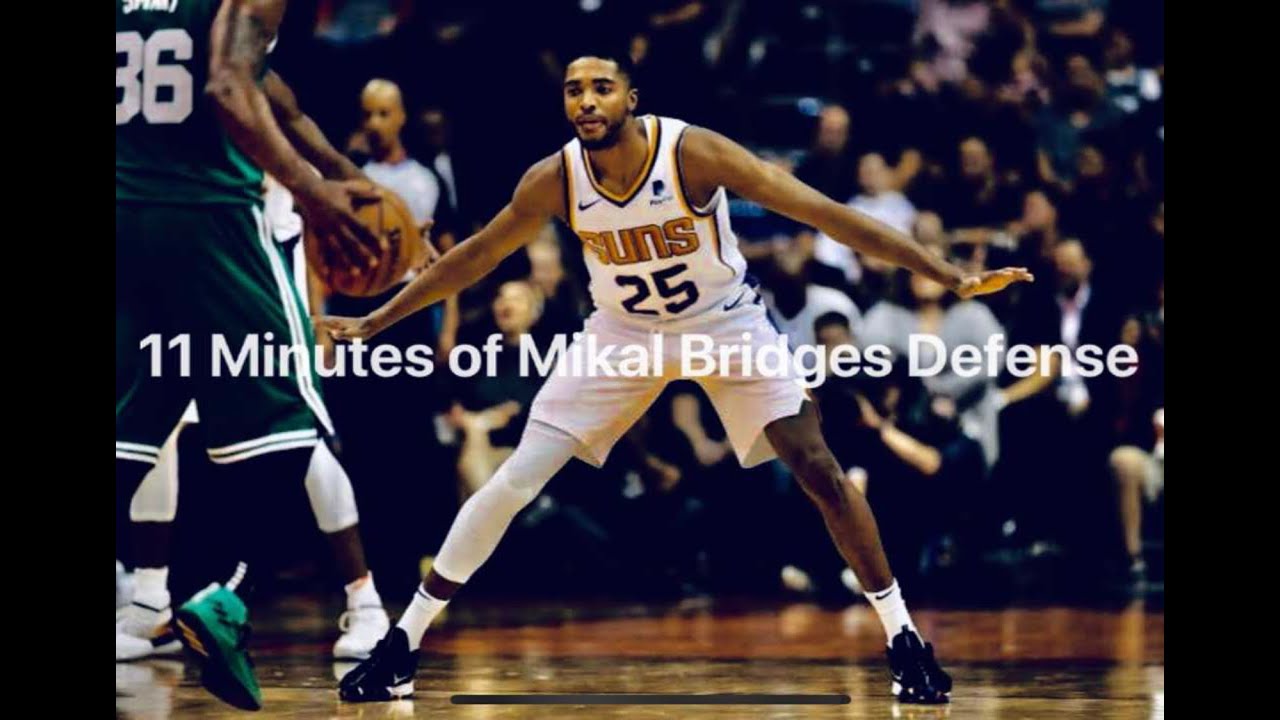 11 Minutes of Mikal Bridges Playing Defense - Rookie Highlights