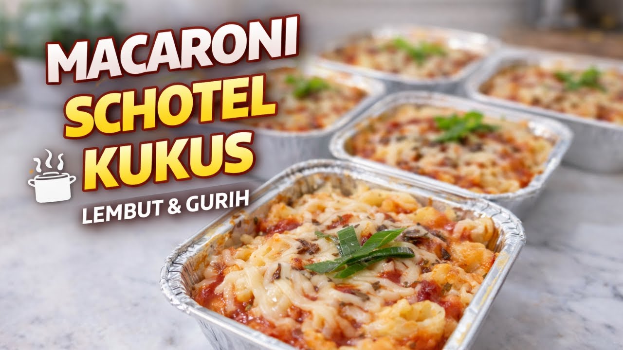 Cara Membuat Macaroni Schotel Kukus | Tanpa Oven, Super Lembut | ANTI GAGAL