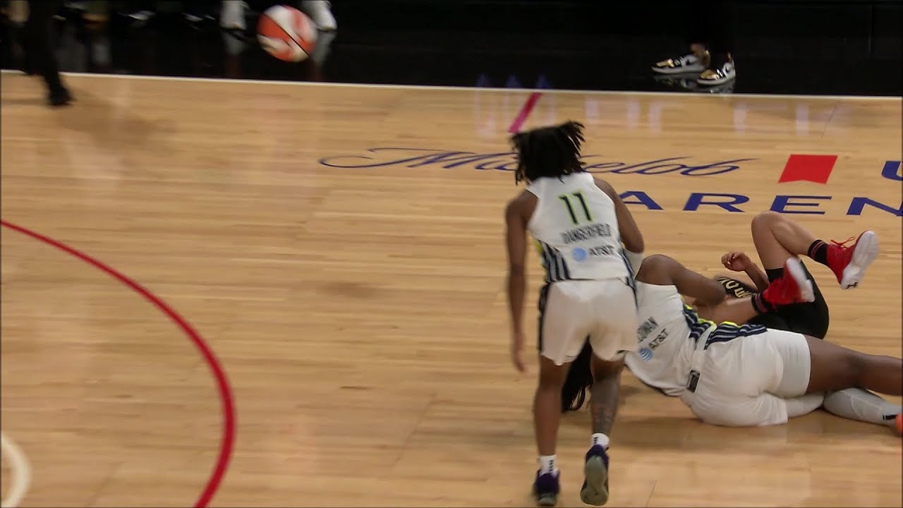 HEATED Moments & Controversial Plays In Heavyweight Match, #1 Seed Las Vegas Aces & #4 Dallas Wings