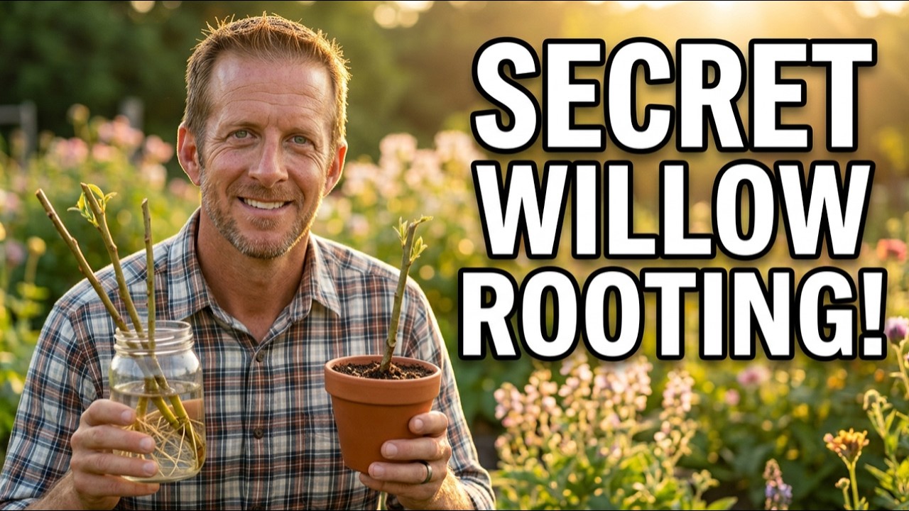 2 AMAZING Ways to Propagate Willows in Your Garden | How to Root Pussy Willow