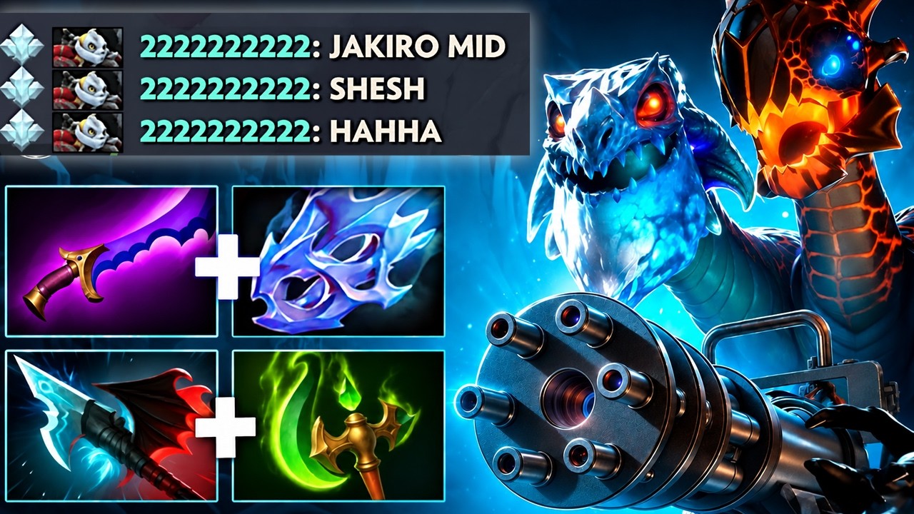 Jakiro Solo Mid Is a MONSTER &ndash; 30 Kills in High MMR
