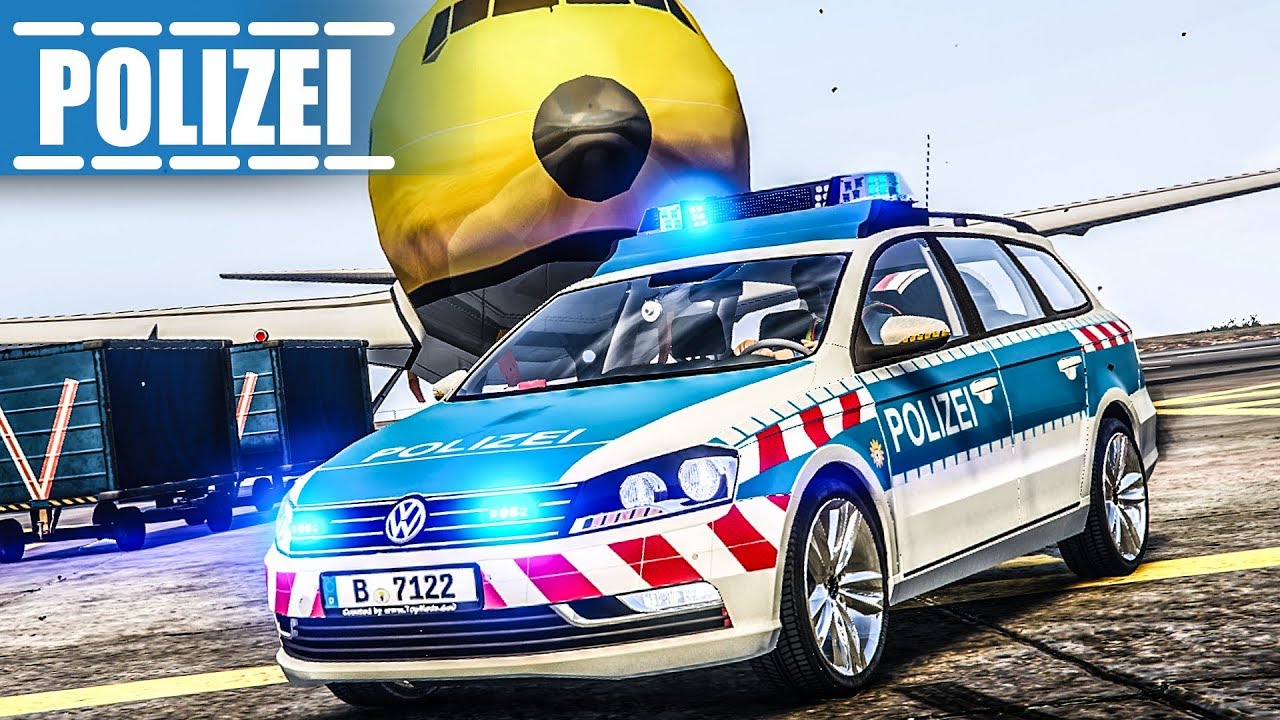 Illegal am FLUGHAFEN - Einsatz f&uuml;r die Polizei! | Achtung: POLIZEI #14 GTA V LSPDFR deutsch