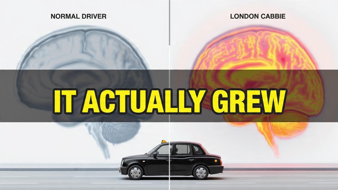 The London Taxi Driver Study: How Navigation Physically Grows Your Brain