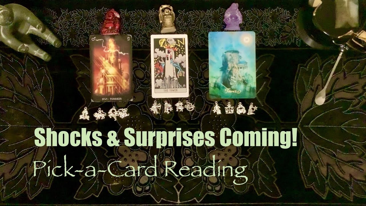 Shocks & Surprises Coming Your Way!🔮Pick-a-Card Tarot Card Reading 
