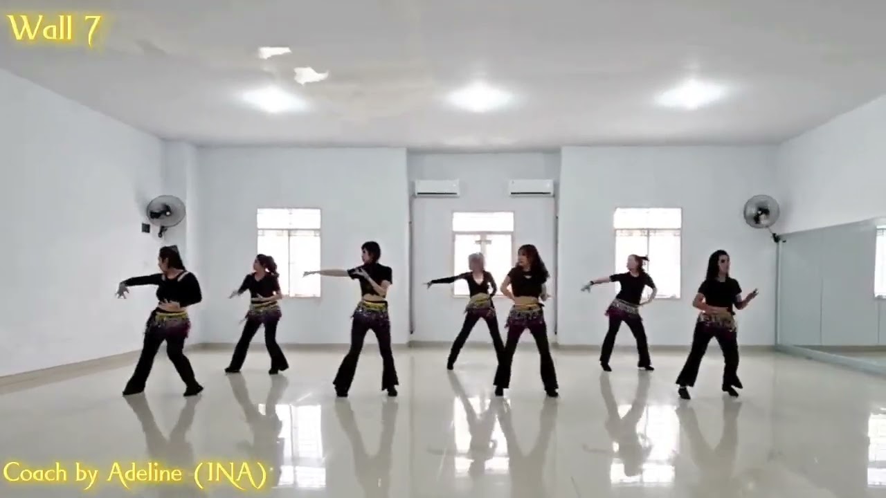 Majnoona Linedance | Demo : Dee Venus | Coach : Adeline