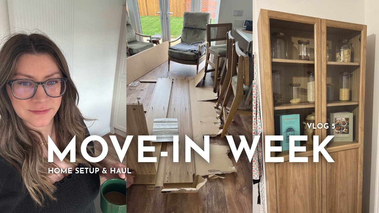 MOVING INTO OUR NEW BUILD | OUR FIRST WEEK | WEEKLY VLOG | Nyssa Blake