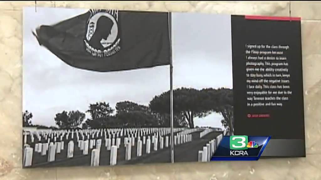 Therapy through photography for veterans