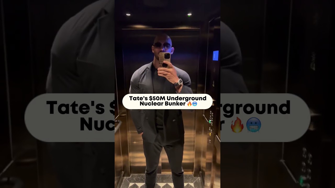 Tate's $50M Underground Nuclear Bunker