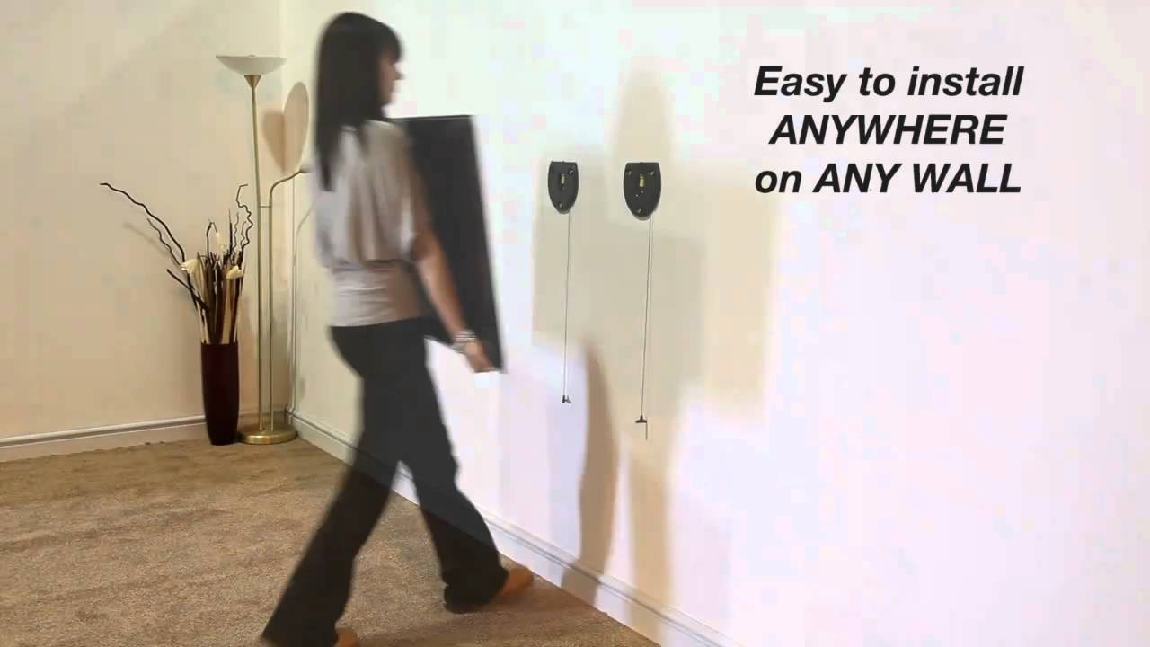 AVF Unimax, the world's first Any Wall TV wall mount - www.anywall.tv