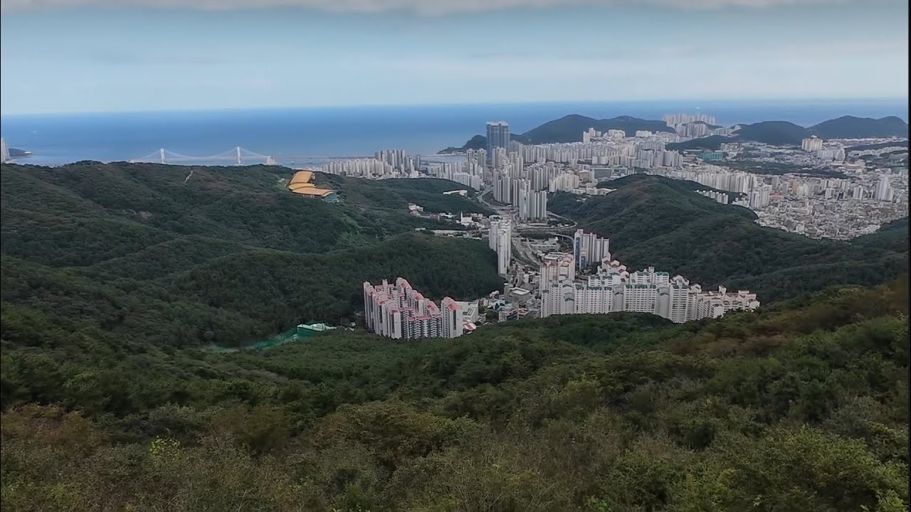 Hwangnyeongsan Travel Vlog in South Korea 2160p 4k