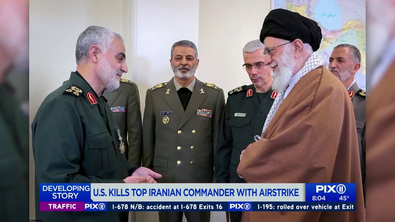 Iran's top general killed in U.S. airstrike