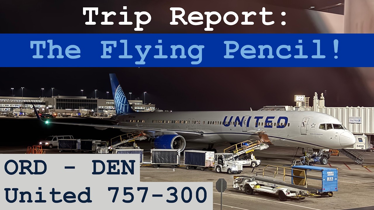 Trip Report: Economy Plus on the Flying Pencil! | United 757-300 | Chicago - Denver | ORD - DEN