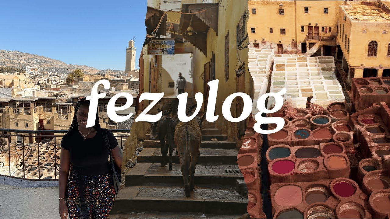 Fez Vlog - mosques, museums, spices & getting lost in the medina