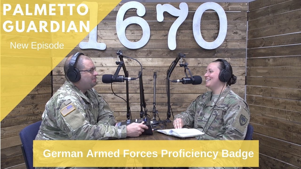 German Armed Forces Proficiency Badge with the South Carolina National Guard #SCGuard