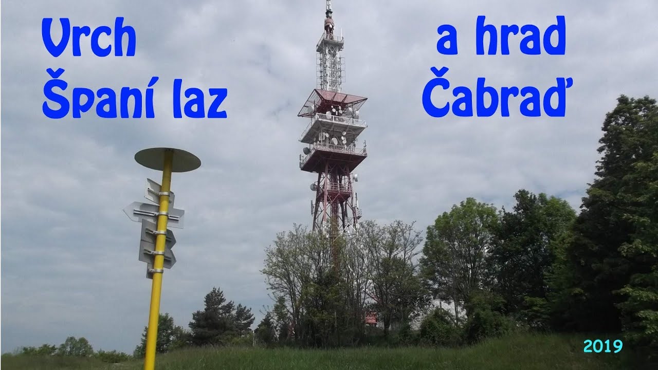 Bludárium - Krupinská planina (Vrch Španí laz a hrad Čabraď)