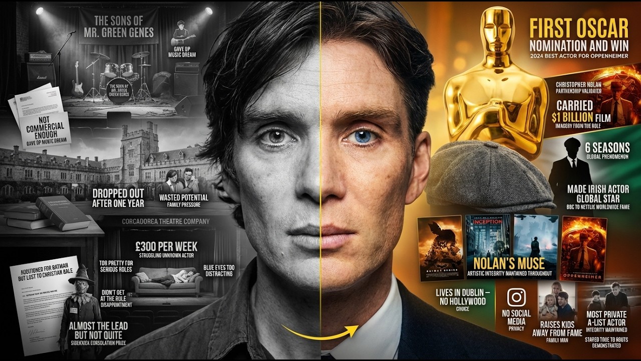 Cillian Murphy: TOO WEIRD for Hollywood. His REVENGE Was LEGENDARY!