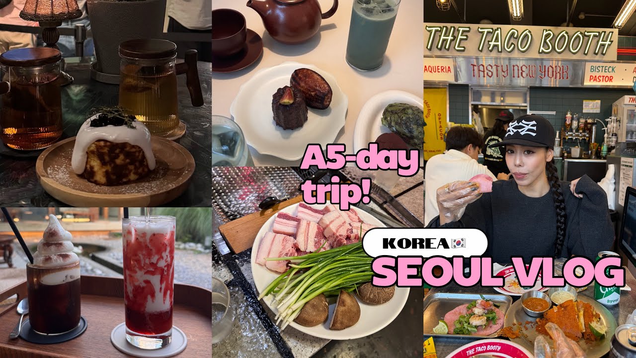 【韓国VLOG】グルメ/カフェ/ショッピング/バイヤーの仕事🇰🇷