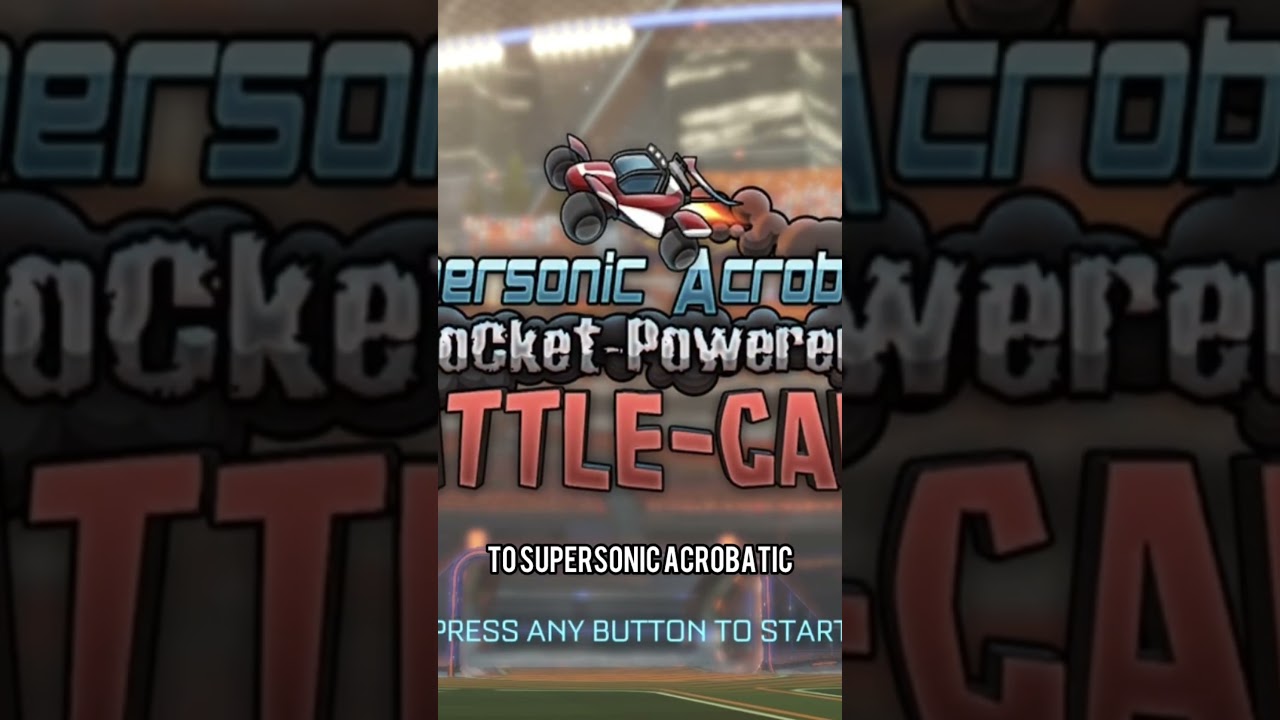 Классный секретный экран заставки Rocket League #rocketleague #secret #code #fyp #eastereggs