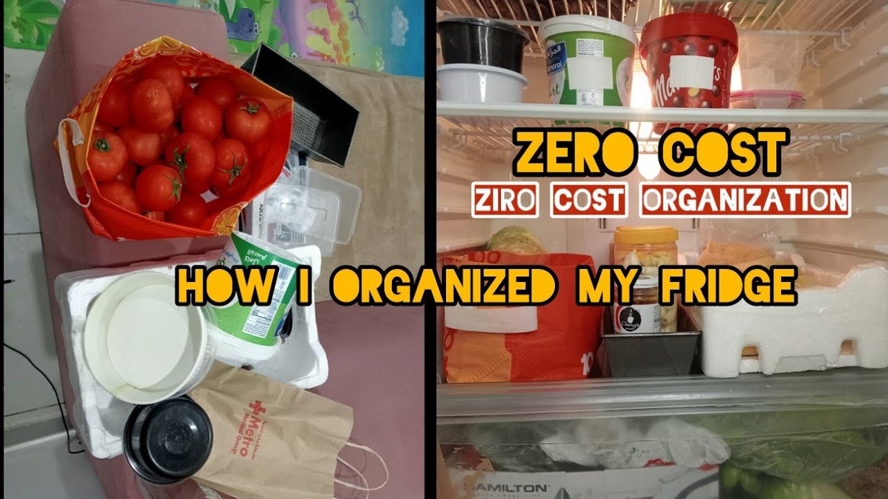 5️⃣ Zero Cost Fridge Makeover | DIY Storage Ideas for Every Home#kabad se fridge organization 