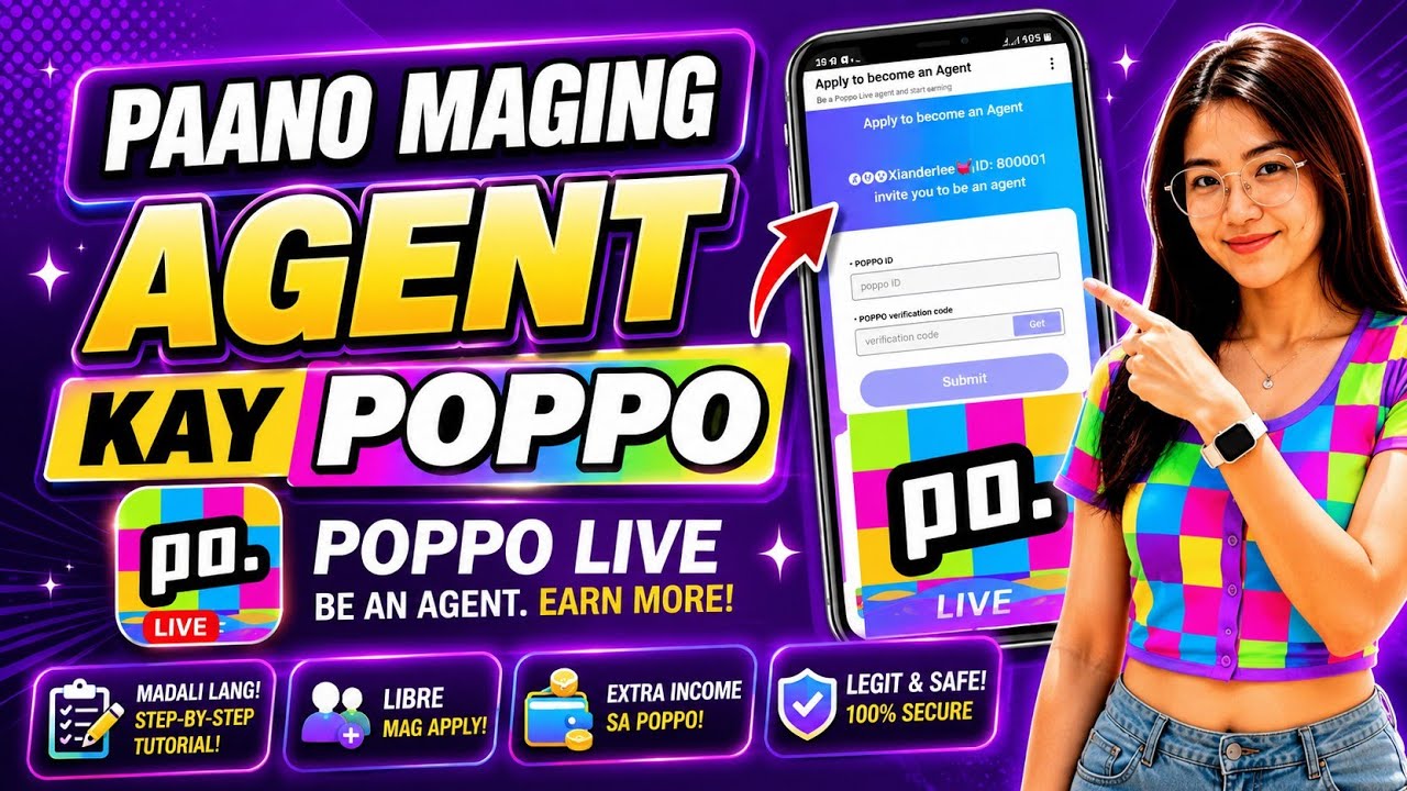 Paano Maging Agent Kay Poppo Kahit Walang Members | How To Become An Agent On Poppo