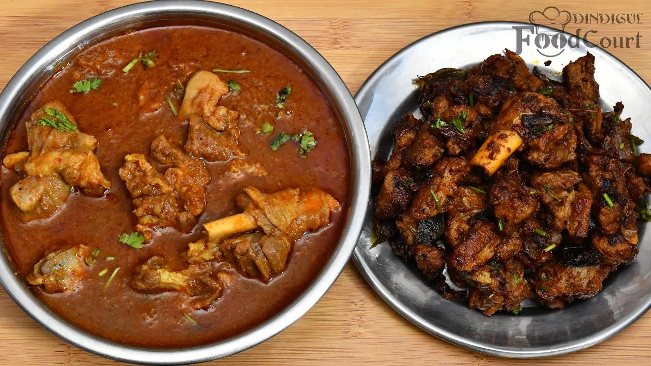 Mutton Curry/ Mutton Fry (2 in 1 Recipe)/ Mutton Masala Curry/ Mutton Dry Roast