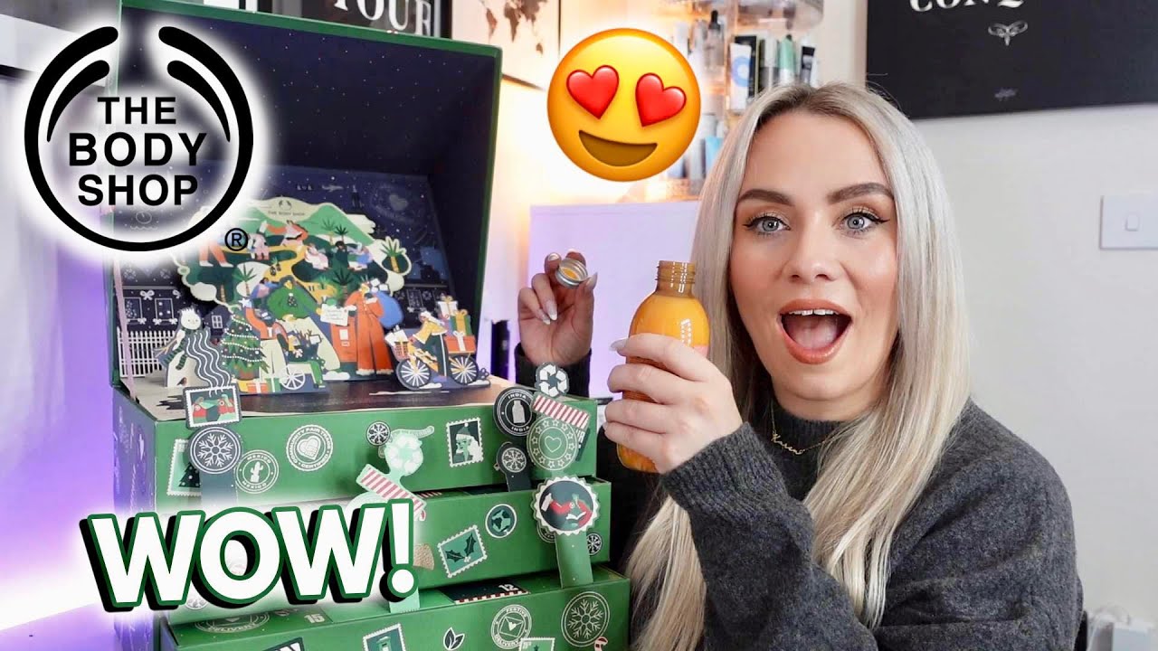 THE BODY SHOP ADVENT CALENDAR OF WISHES AND WONDERS 2023 UNBOXING | WOW 🤩  | MISS BOUX