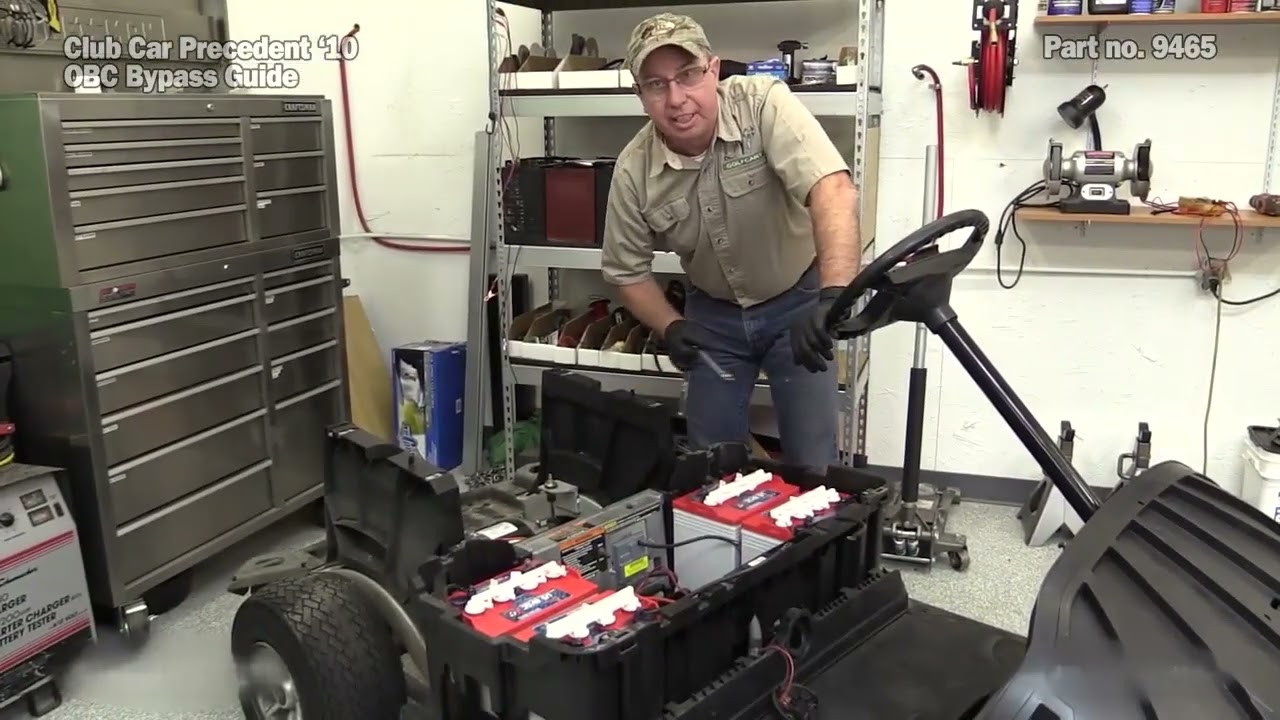 How to Bypass On Board Computer for Club Car Precedent or DS Golf Cart | OBC