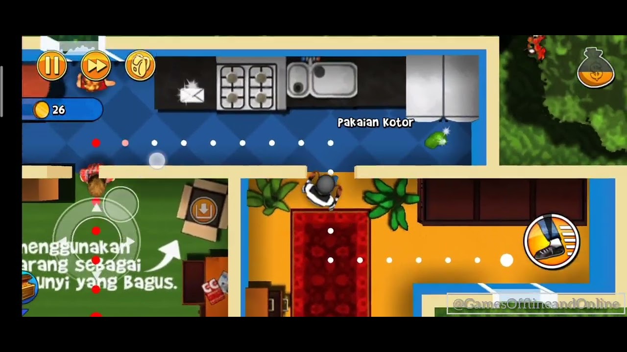 Robbery Bob - Babak 1 Pinggiran Kota Full Game Walkthrough