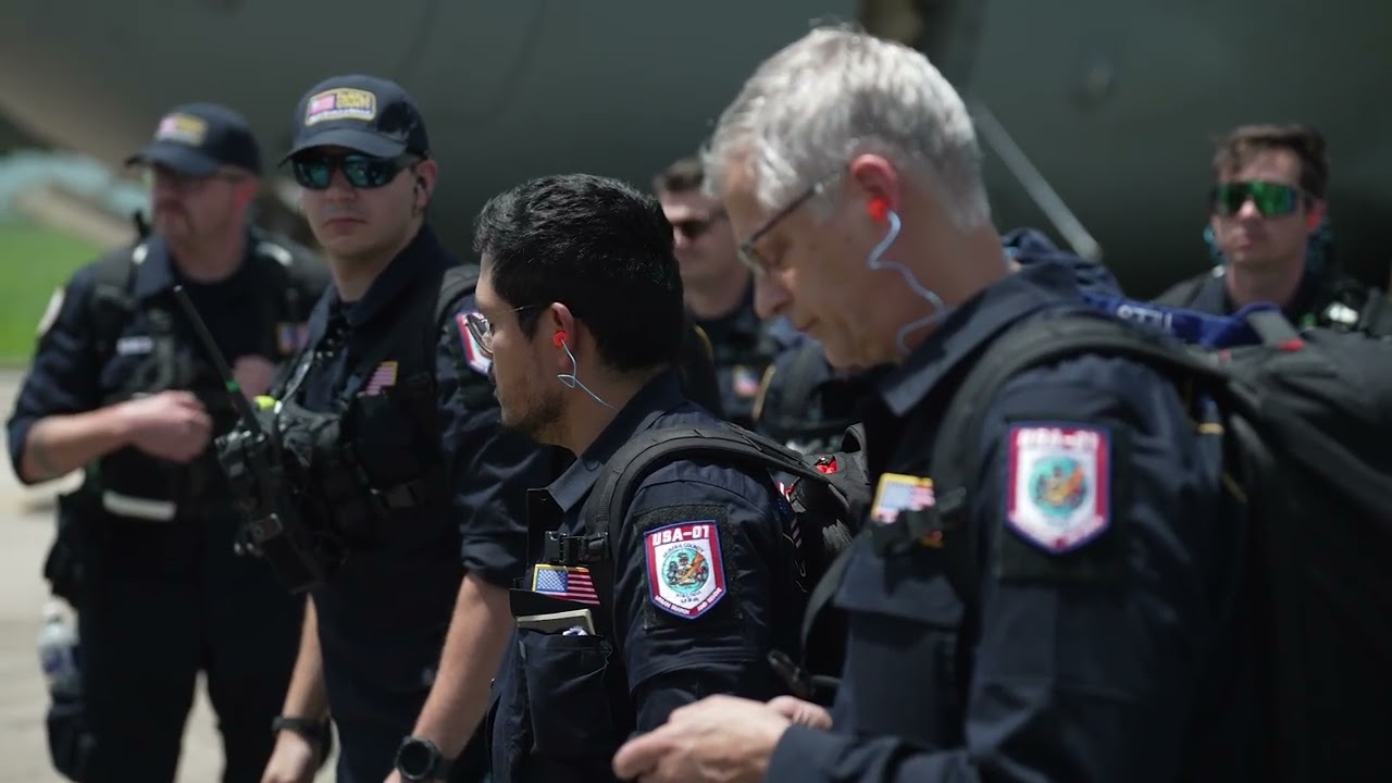 The Disaster Assistance Response Team (DART) arrives in Venezuela