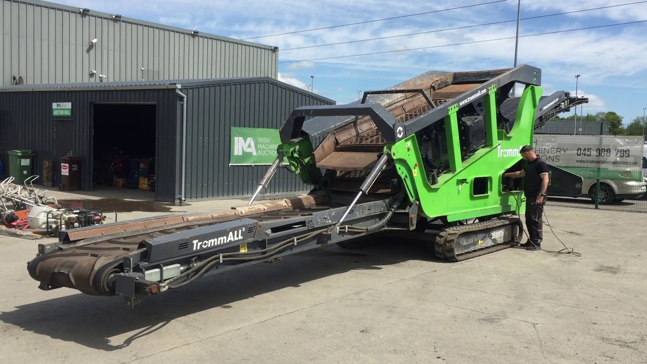 2019 TrommAll 3500TR Tracked Screener