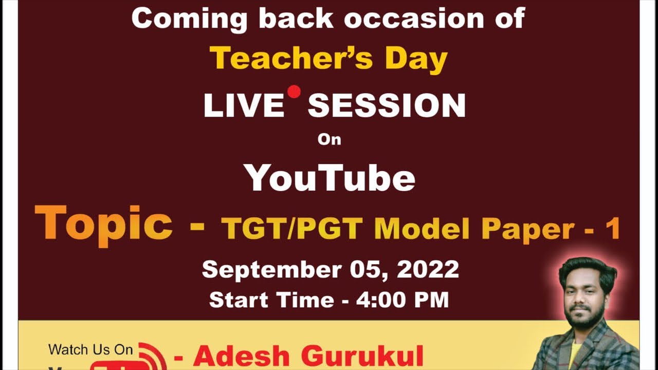 UPTGT MODEL PAPER -1                 #ART by- Adesh Gurukul