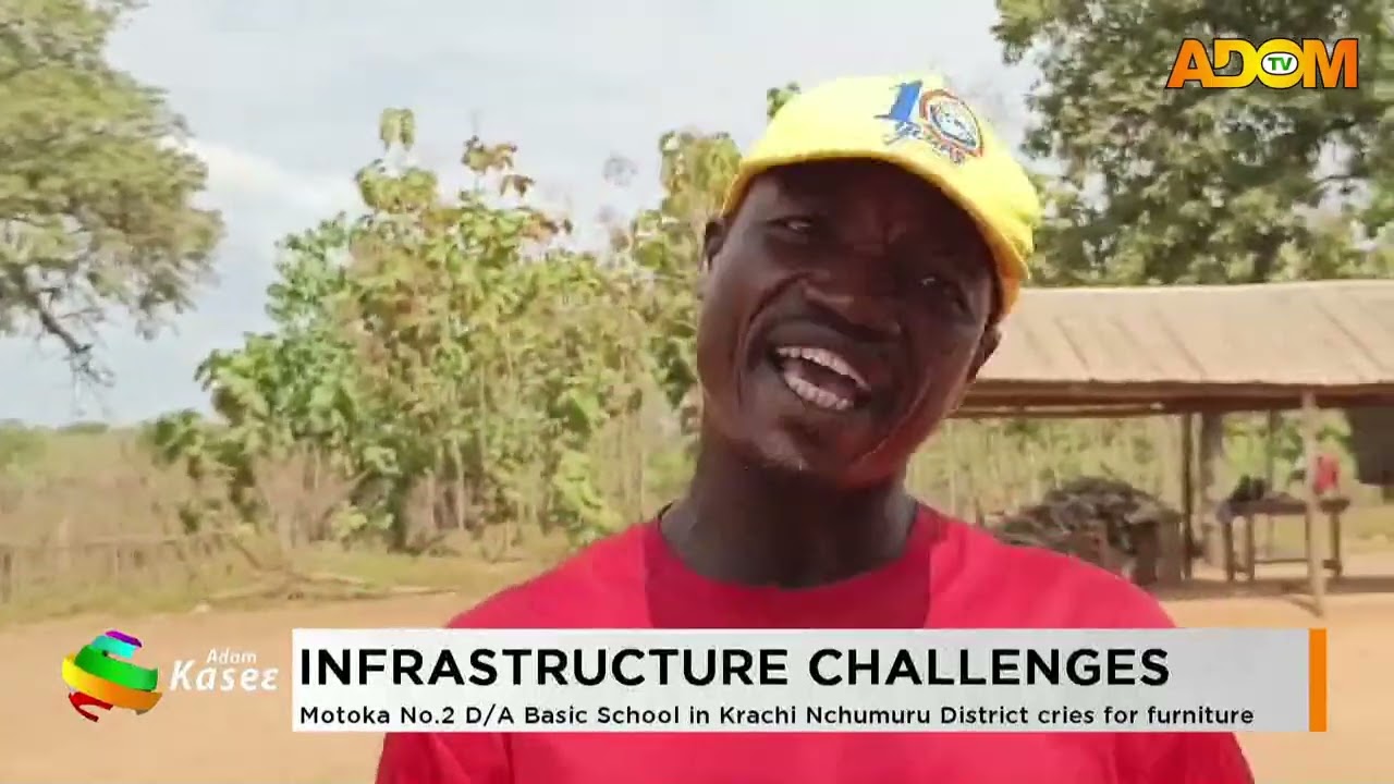 Infrastructure Challenges Motoka No2 DA basic school in krachi Nchumuru District cries for furniture