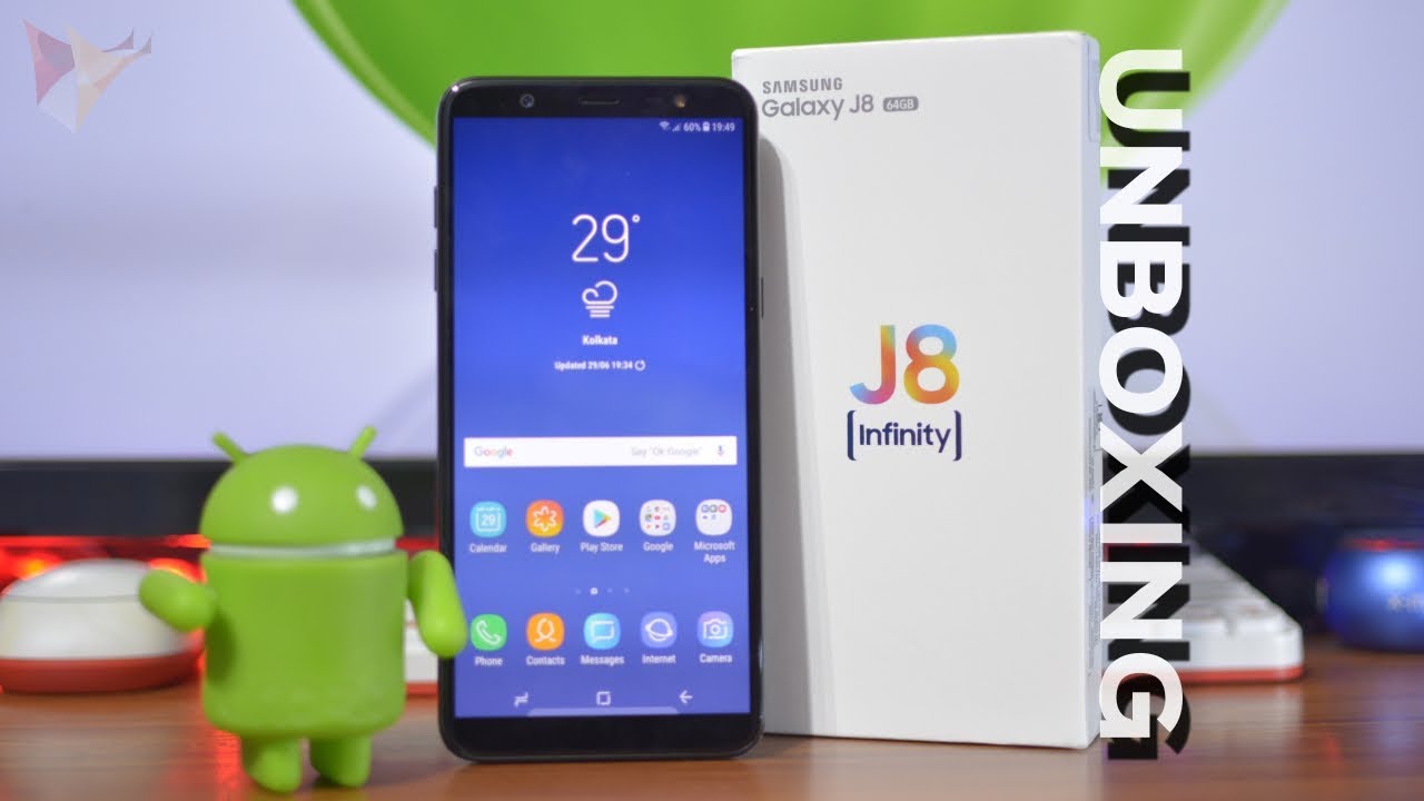Samsung Galaxy J8 Infinity Unboxing and First Impression | Budget DUAL Rear Camera Smartphone
