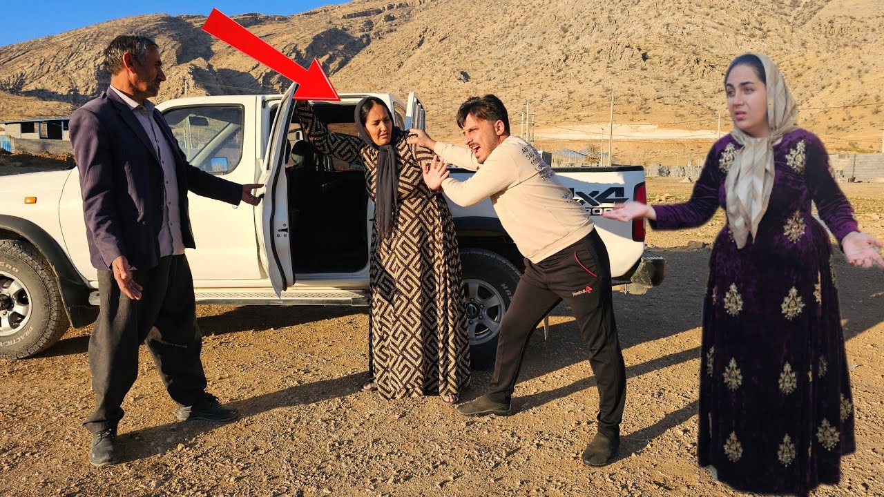 The most violent clashes: A fight between a traditional family in an old village