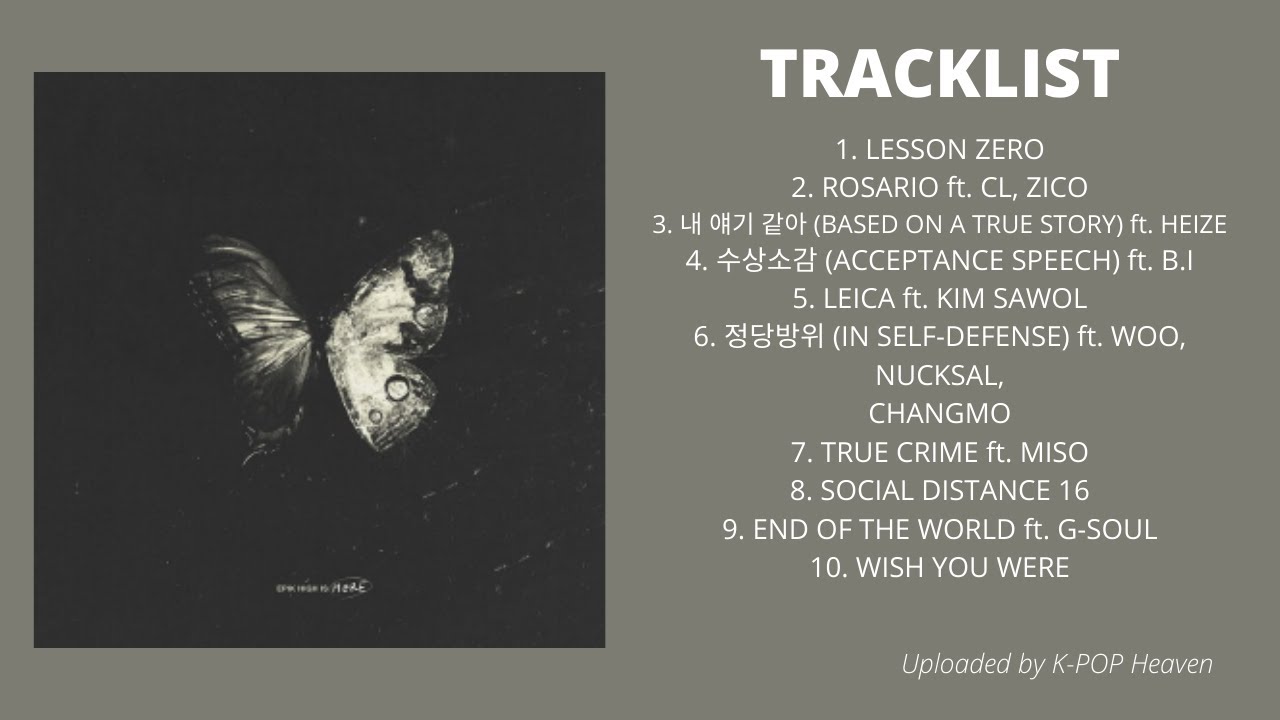 [FULL ALBUM] Epik High (에픽하이) 10TH STUDIO ALBUM 『Epik High Is Here 上』