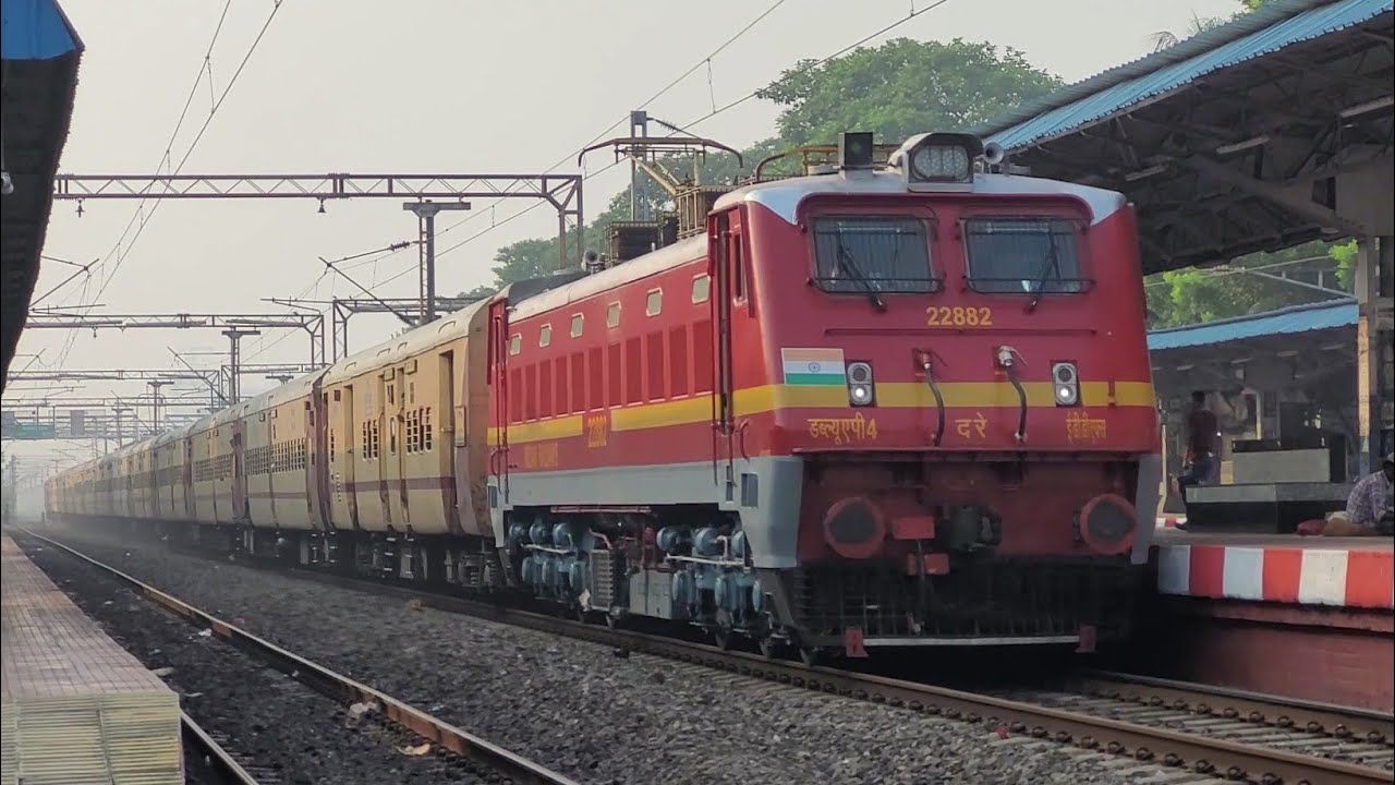 Delayed Chath Special & More HIGH SPEED Morning Trains on Sealdah Mainline.