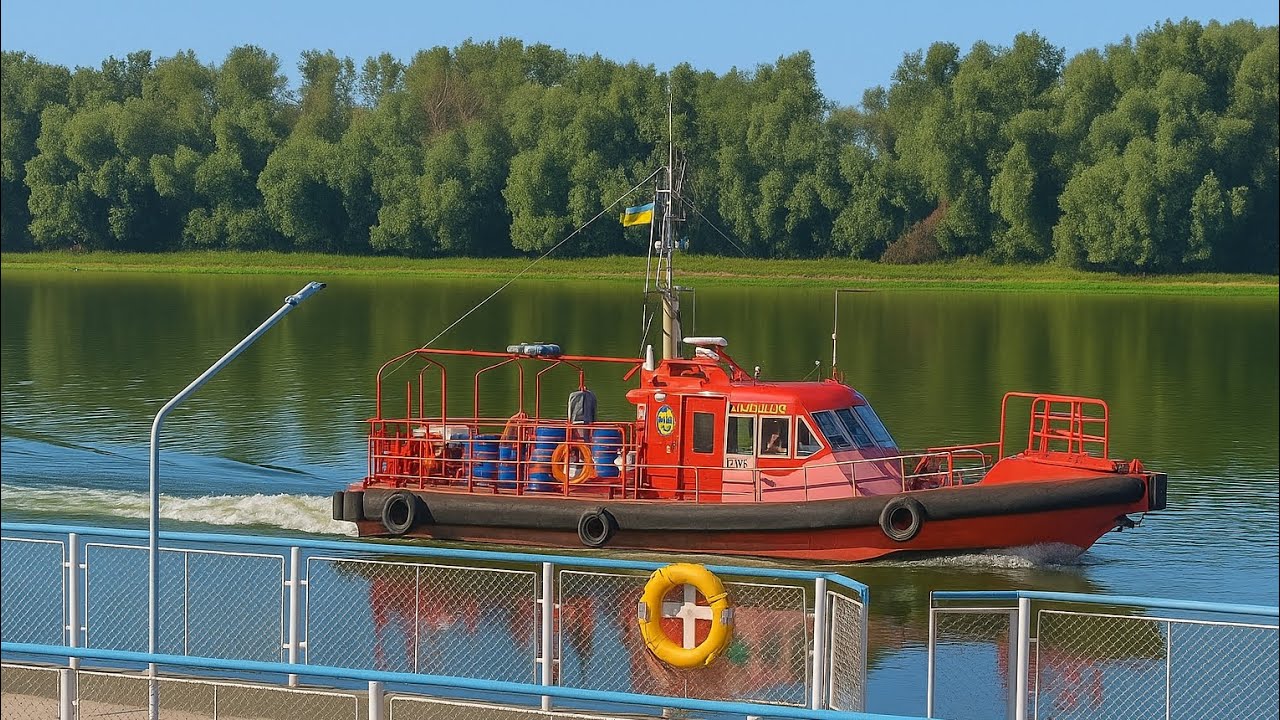 Danube on the border of Ukraine (Izmail) and Romania | August 2, 2025 🇺🇦. 