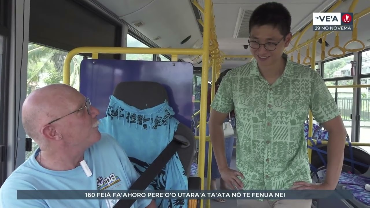 Te ve'a nō mahana ma'a 29 nō novema 2025