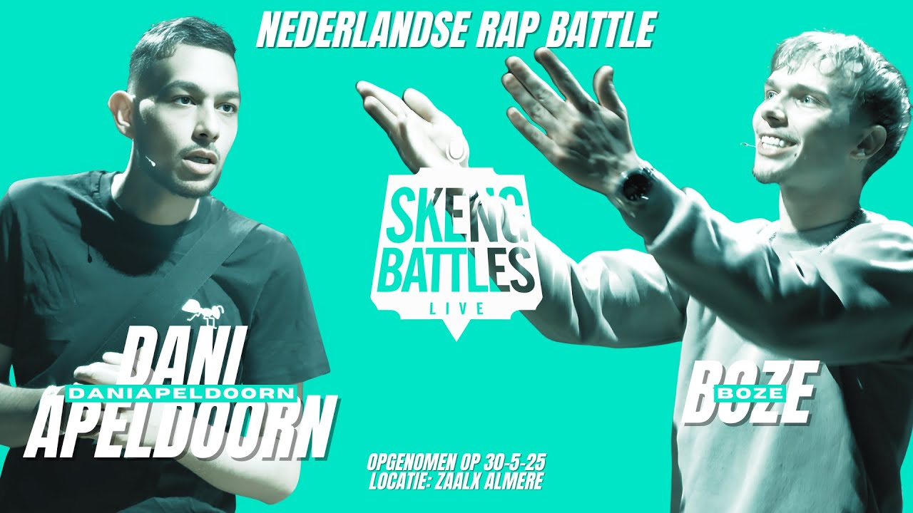 DANI APELDOORN VS BOZE - NL RAP BATTLE - SKENGBATTLES 2025