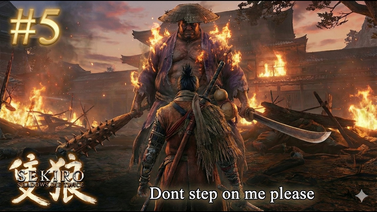 Juzou the Drunkard.. I don't drink  | SEKIRO SHADOWS DIE TWICE PART #5 #sekiro #challenge #soulslike
