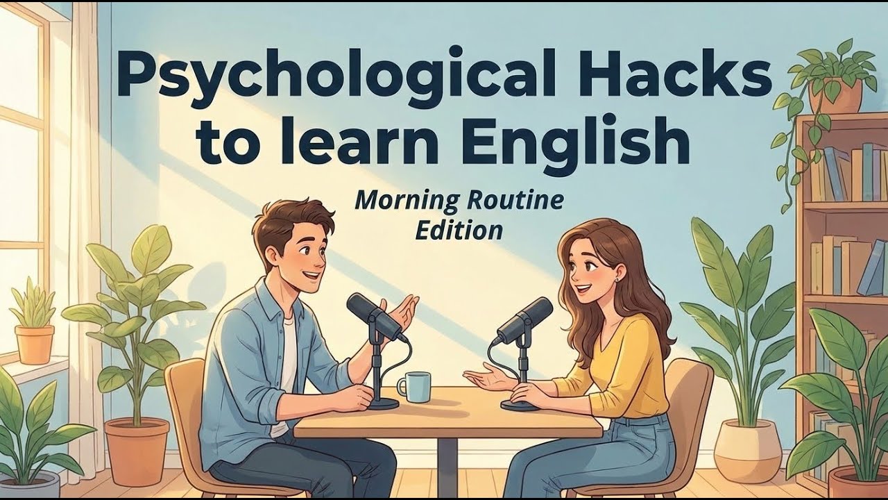 The English Breakthrough | Psychological Hacks for better learning | slow English podcast