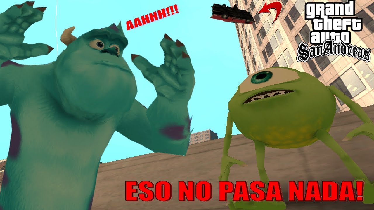 GTA SA LOQUENDO: EL DIA QUE SULLIVAN LE DEJO CAER UN CARRO ENCIMA A MIKE WAZOWSKI